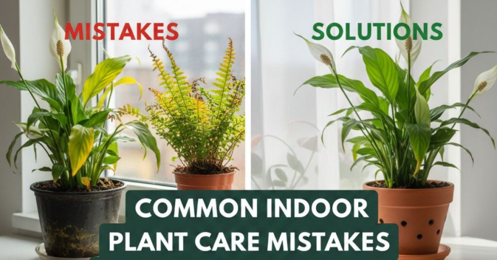 Common Indoor Plant Care Mistakes and How to Fix Them