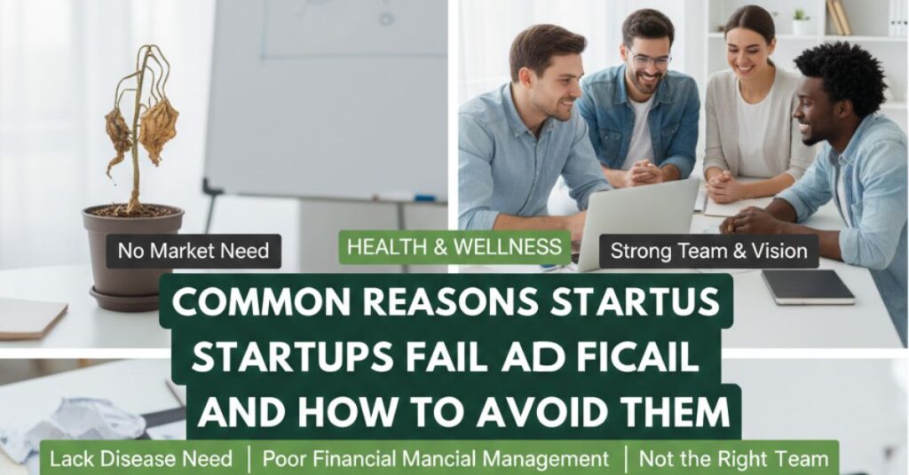 Common Reasons Startups Fail and How to Avoid Them