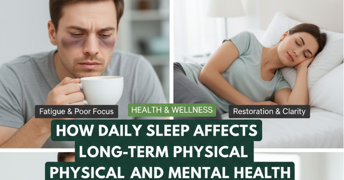 How Daily Sleep Affects Long-Term Physical and Mental Health