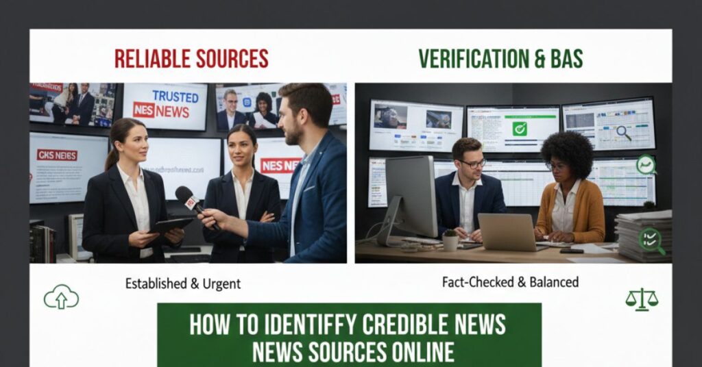 How to Identify Credible News Sources Online