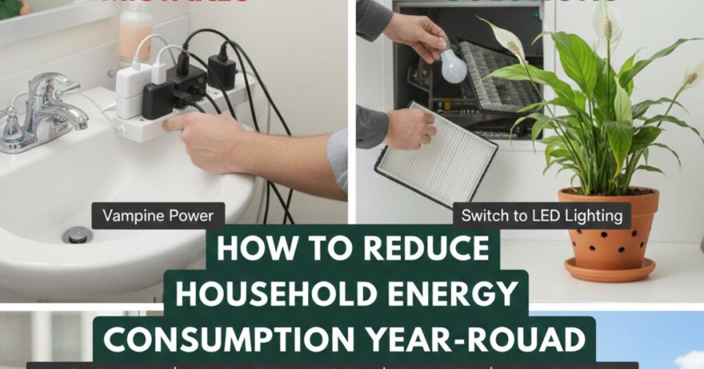 How to Reduce Household Energy Consumption Year-Round