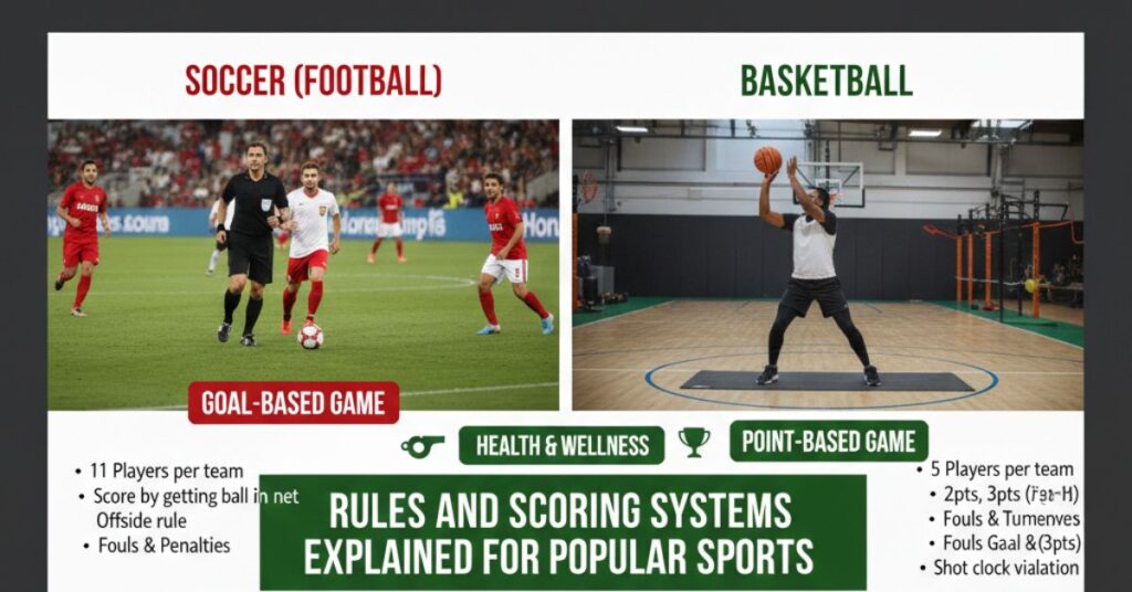 Rules and Scoring Systems Explained for Popular Sports