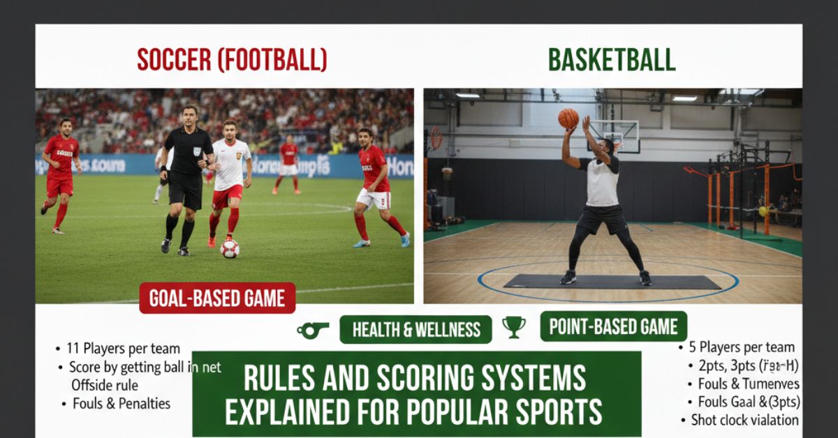 Rules and Scoring Systems Explained for Popular Sports