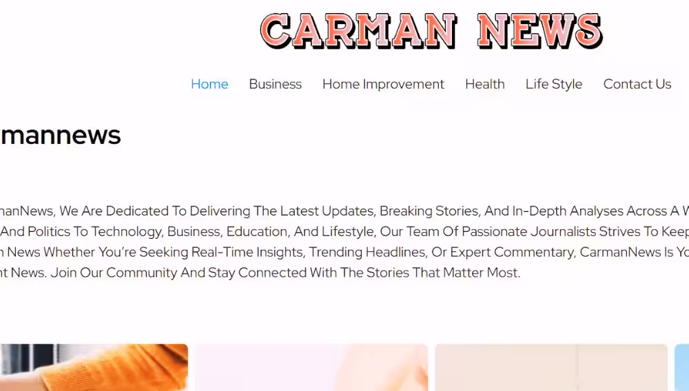 Carmannews: Driving Into the Future of Automotive Innovation